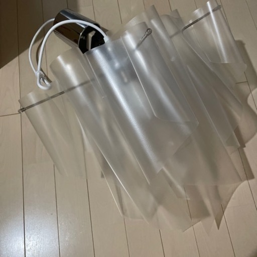 プリーツ照明　電球付き