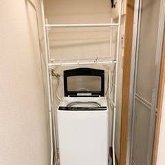 取引確定済ランドリーラック　2021年製　の画像