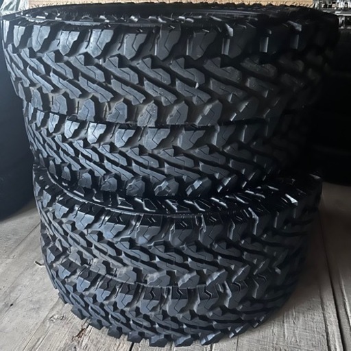 【ほぼ新品！バリ山】YOKOHAMA/ジオランダーM/T 650R16 走行浅い/タイヤ4本セット