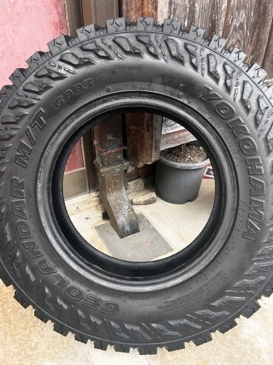 【ほぼ新品！バリ山】YOKOHAMA/ジオランダーM/T 650R16 走行浅い/タイヤ4本セット