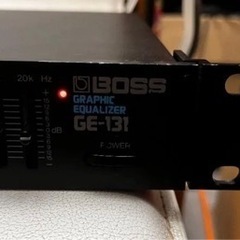 イコライザー　2台　BOSS GE-131　＆　dbx 131の画像