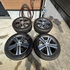 最終値下メルセデスベンツ　Gクラス　AMGスタッドレスタイヤとホ...