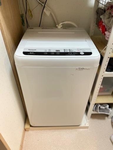 2019年式 5kg Panasonic 洗濯機 NA-F50B12J