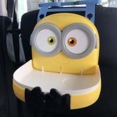 * マクドナルド ミニオンズフィーバー ドリンク＆フード トレイ 車 テーブル ホルダー マックの画像