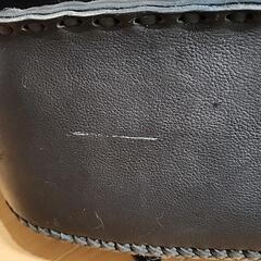⭐本皮⭐バイク用サドルバッグ⭐中古の画像