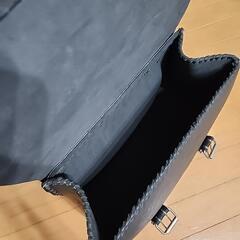 ⭐本皮⭐バイク用サドルバッグ⭐中古の画像