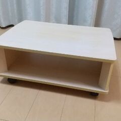 テレビ台 ベージュ 木目 ナチュラル 40×60×25の画像