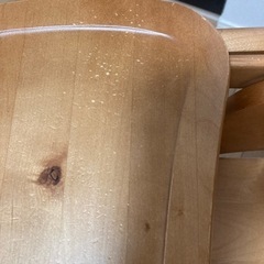 【受渡予定者決定】ベビーチェア　キッズチェア　椅子の画像