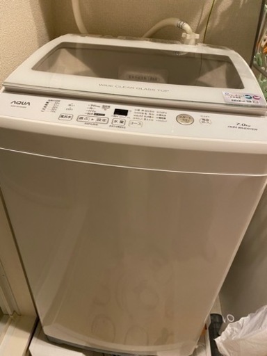 洗濯機　7.0kg 2019年製