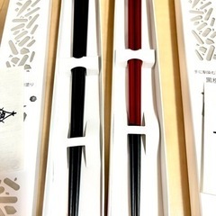 ⭐︎高級 夫婦箸 箸 ペア 黒檀 マツ勘 マツカンの画像
