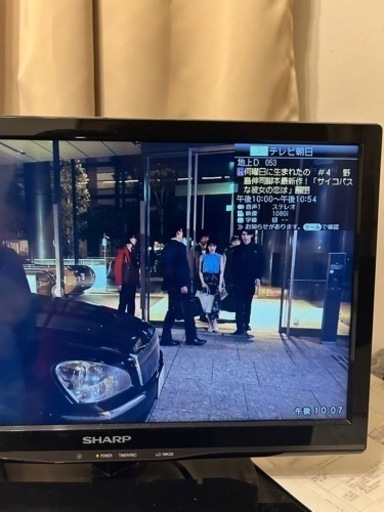 【引き取り限定】SHARP テレビ　19V SHARP LED AQUOS K K20 LC-19K20-B