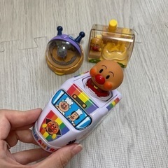 3点セットアンパンマン、バイキンマン、パン工場おもちゃ