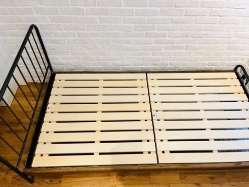 ジャーナルスタンダードSENS BED LIGHT BROWN シングルベッド