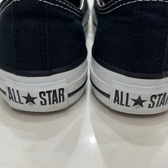 コンバースオールスター　オックスフォード　ローカット　ブラックの画像