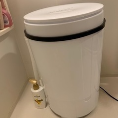 結構大きい小型洗濯機　受取予定者が決まりました