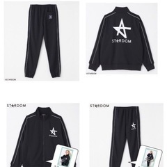 ☆アベイル STARDOM トラックジャケット&パンツ☆