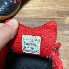 ヒュンメル 室内用フットサルシューズサイズ22.0の画像