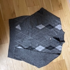 ジップアップニット