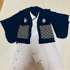 6日で掲載終了⭐️ディズニー柄袴風ベビー服70㎝