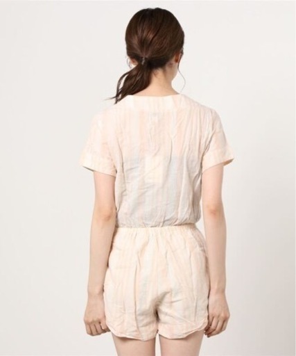 新品未使用　RHYTHM  ジャンプスーツ　HOLIDAY JUMPSUIT ピンク系