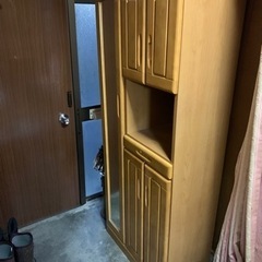 木製　玄関収納棚　譲ります！