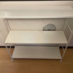 無印良品　スチールユニットシェルフ・奥行２５ｃｍタイプ