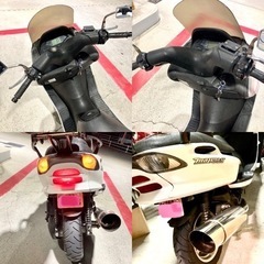 動画あり！手頃な2輪♪☆★YAMAHA マジェスティ125cc インジェクション リアボックス付き 社外マフラー★☆の画像