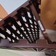 シングルサイズ　樹脂製すのこベッドの画像
