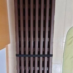 シングルサイズ　樹脂製すのこベッドの画像