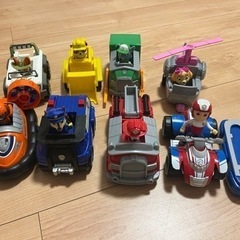 パウ・パトロール ベーシックビークル(フィギュア付き) 8点セット