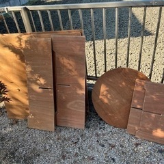 9月末まで掲載 BBQテーブル 3ヶセットの画像