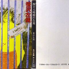 【文庫古本】笹沢佐保「四十八時間の告発(初版)」・・・10年前、旅行中に突然挑んできた色情狂の女を、誤って殺してしまった・・・の画像