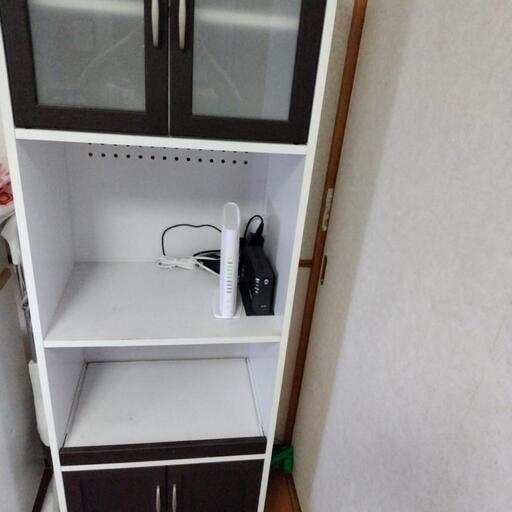 【取り引き中】食器棚レンジ台