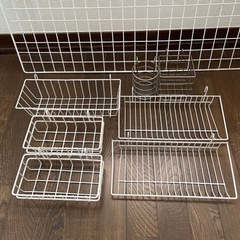 壁掛け収納、小物入れ7点(小物だけもOK)の画像