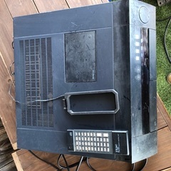 テープとCDのオーディオデッキ⁇の画像