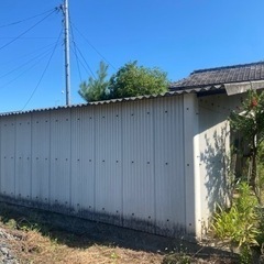 波板スレート　差し上げます。決まりました。