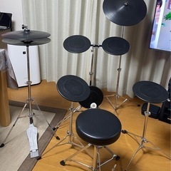 【引き渡し先決定しました】ドラム練習セット