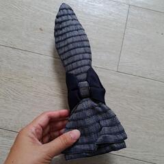 くるっとハット帽子ネイビー　リボン付き