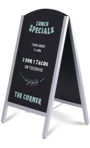 新品！！ブラックボード⭐︎チョーク付き‼︎