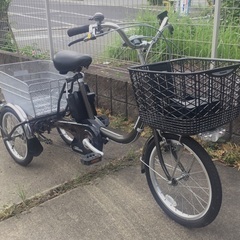 パナソニック 電動三輪自転車 ビビライフ BE-ELR83N スイング固定中 公式】ビビライフ｜電動アシスト三輪車｜Panasonic