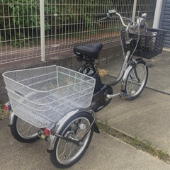 ◉近在届け無料＜走行少・美品車＞パナソニック 電動三輪自転車