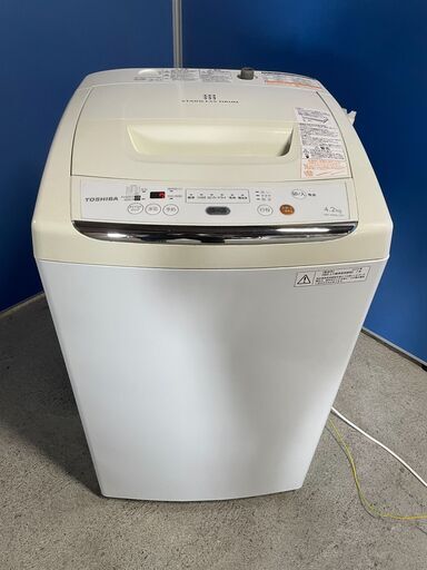 【格安】TOSHIBA 4.2kg洗濯機 AW-42ML 2013年製 通電確認済み 良品 早いもの勝ち！ 引取歓迎 配送OK
