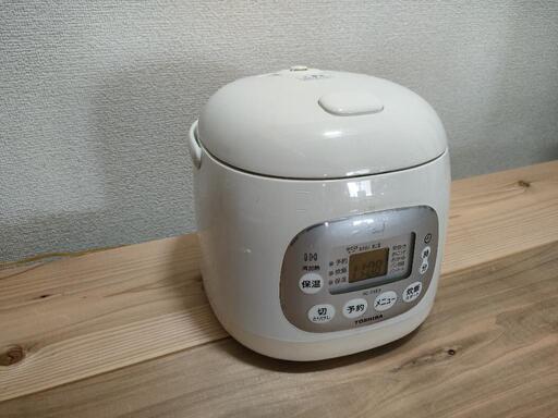 中古動作品/３合炊飯器/東芝RC-5XE/IH