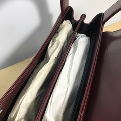 ☆値下げ☆A2309-130 Ginza DAIKOKUYA トートバッグ ワイン 未使用品の画像