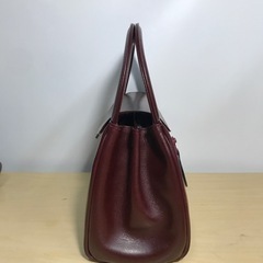 ☆値下げ☆A2309-130 Ginza DAIKOKUYA トートバッグ ワイン 未使用品の画像