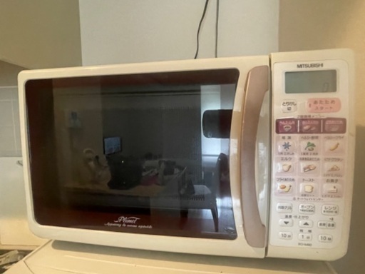 電子レンジ　豊洲付近でお渡しできる方無料でお譲りします。