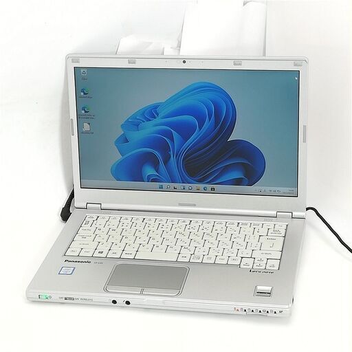 送料無料 日本製 高速SSD 14型 ノートパソコン Panasonic CF-LX5P29VS 中古良品 第6世代 i5 8GB 無線 Bluetooth Windows11 Office