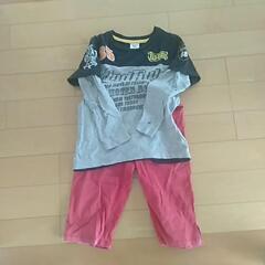 150 ロンＴとハーフパンツ