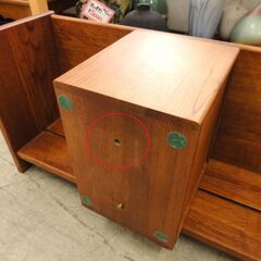 デスク用 スライドラック 木製 幅80×奥20×高31㎝ 引き出し付き 学習机 収納 家具 札幌市 中央区 南12条の画像