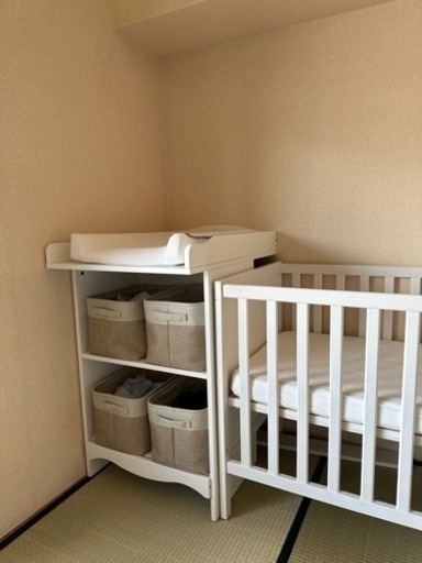 IKEA おむつ替え台 + ベビーケアマット + ベビーケアマット用カバー